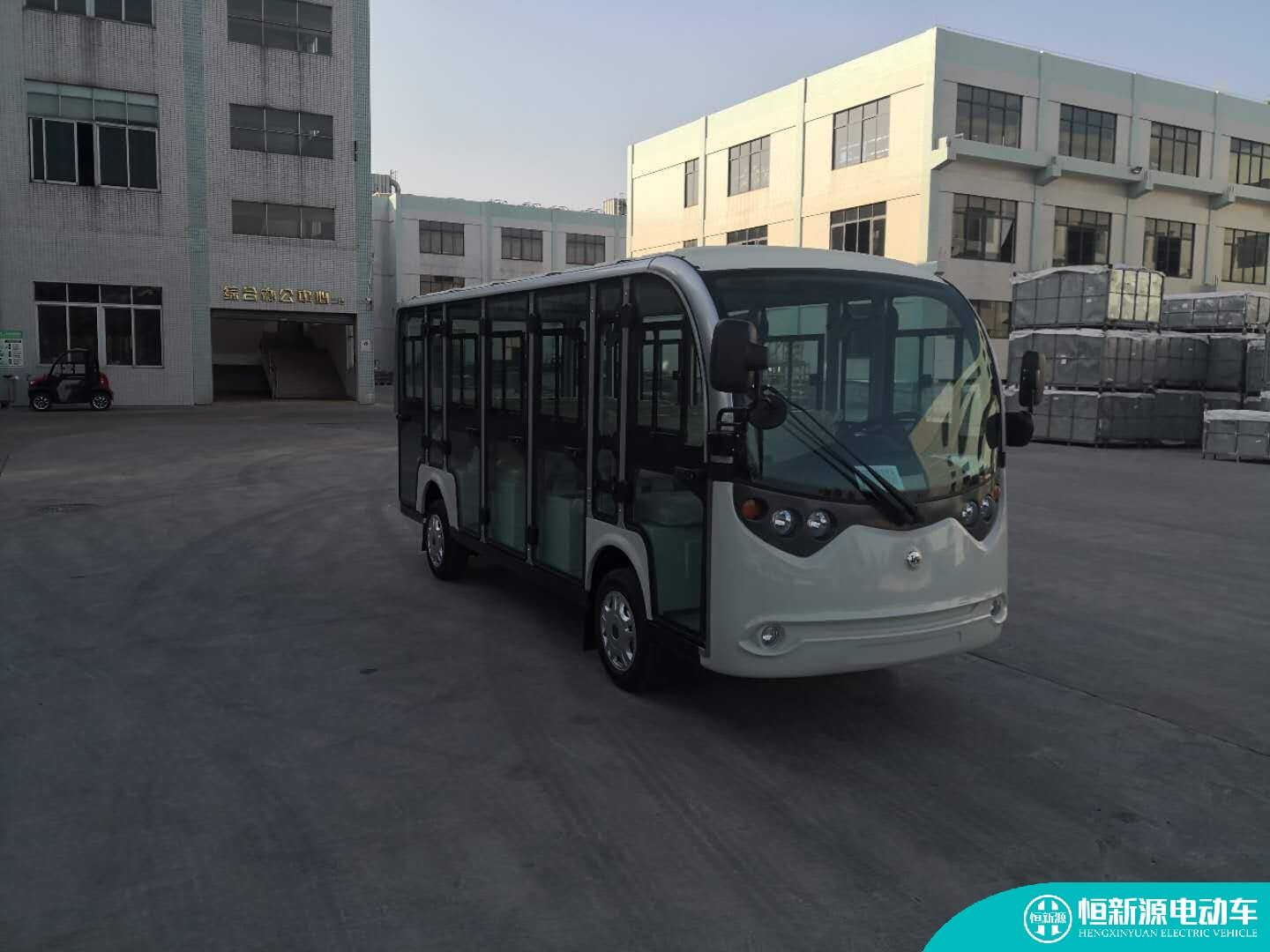 重庆14座电动观光车HXY-S14F图片